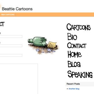 Yet Another Cartoonist Website Project