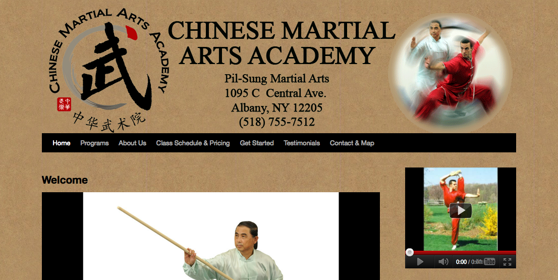 Chinese Martial Arts website